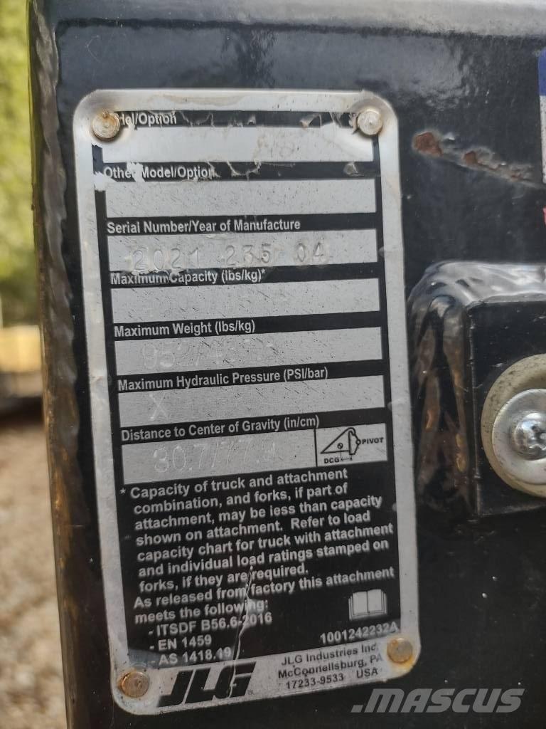 JLG X 13 JP Inne akcesoria