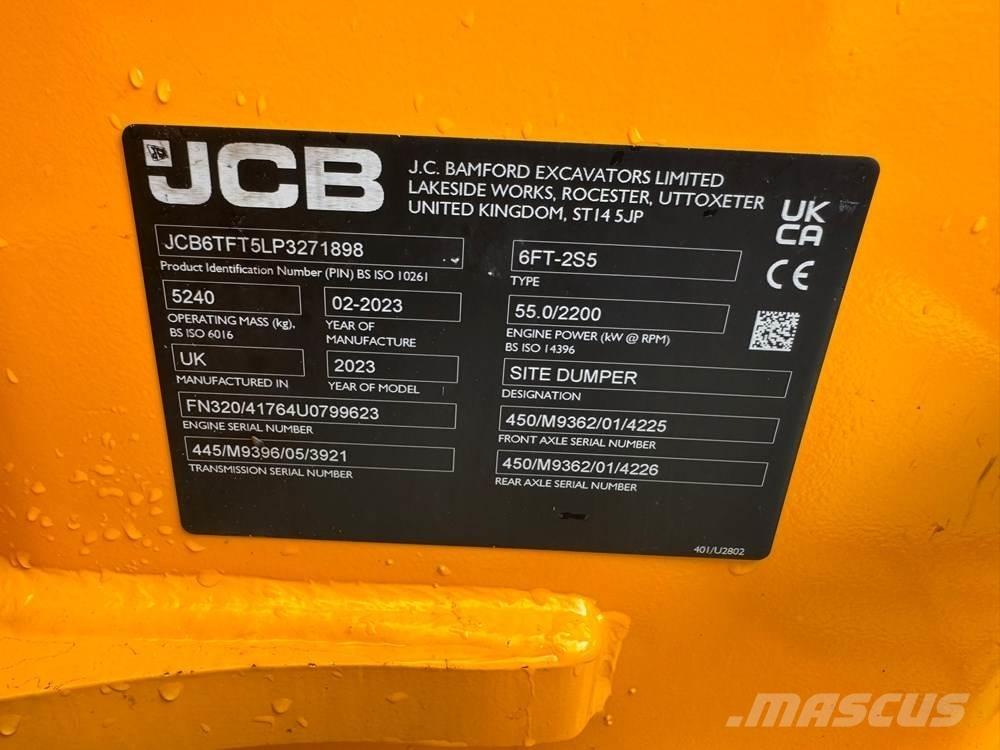 JCB 6T-2FT Wozidła kolebkowe