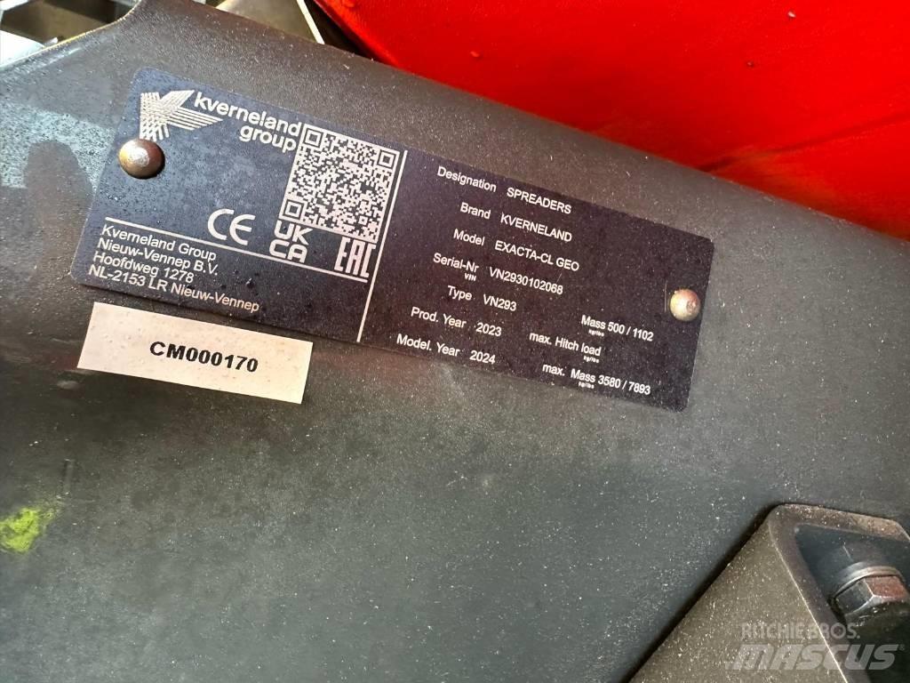 Kverneland CL 1300 Rozrzutnik nawozów mineralnych