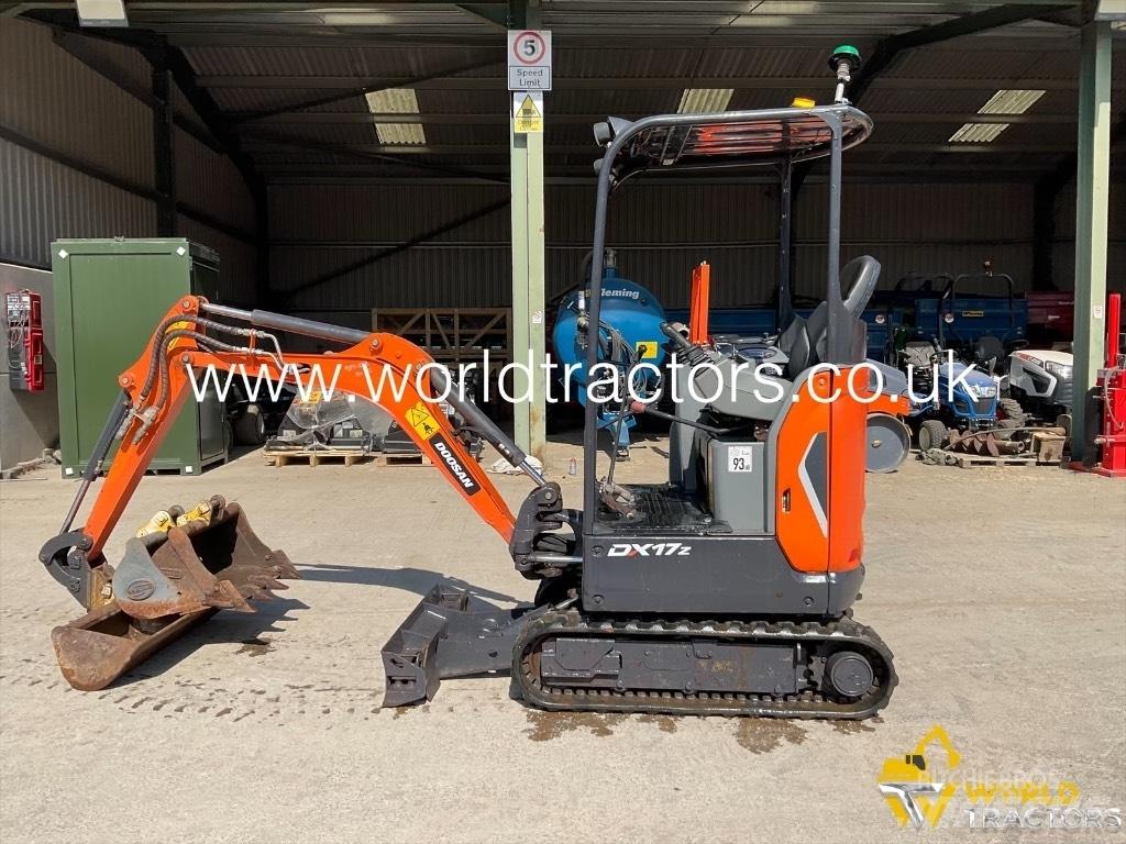 Doosan DX 17 Minikoparki