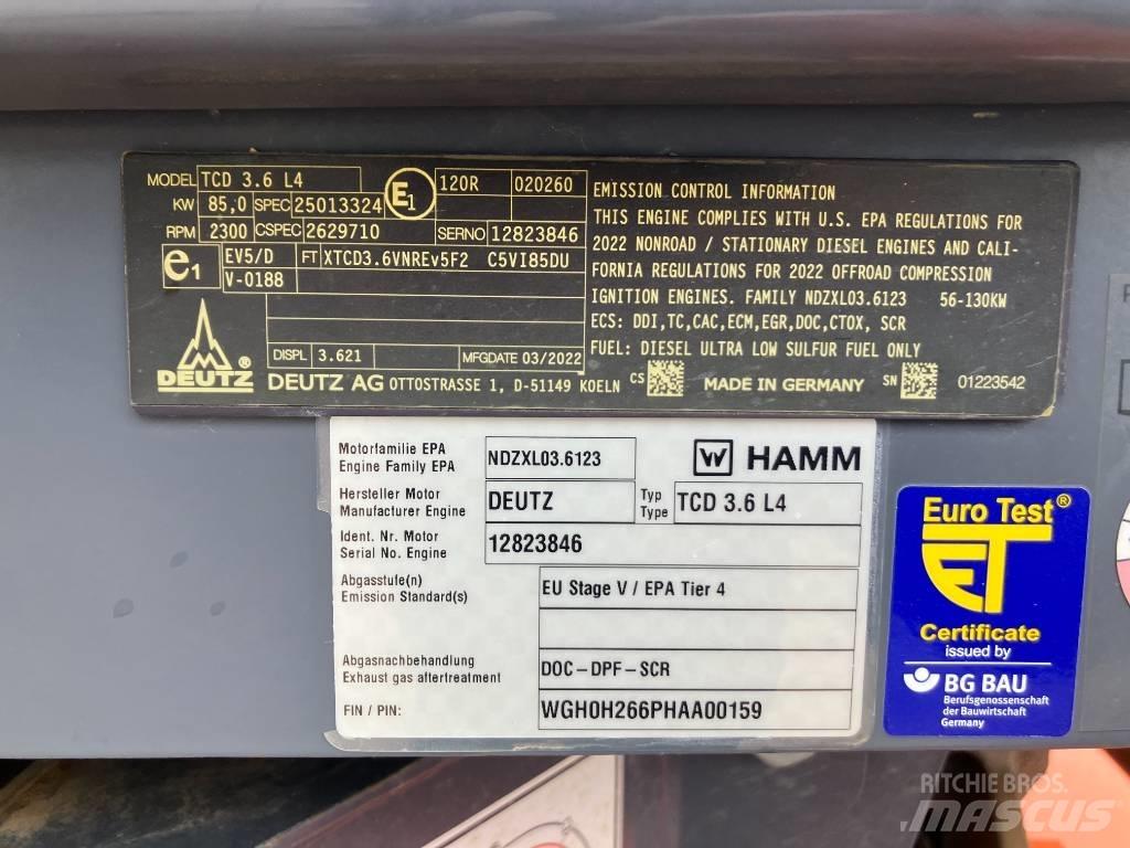 Hamm H12i Zagęszczarki gruntu