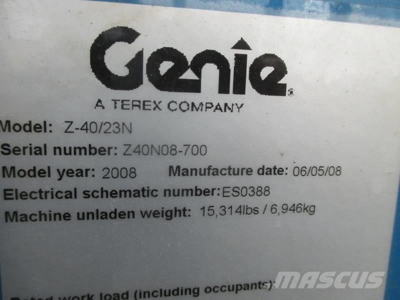 Genie Z 40/23 N Podnośniki przegubowe