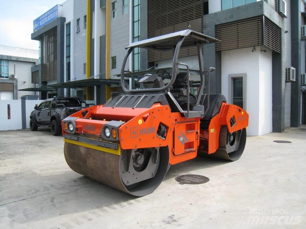 Hamm HD 75 Walce dwubębnowe