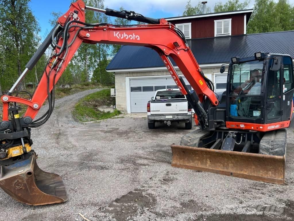 Kubota KX 080-4 Midikoparki  7t - 12t
