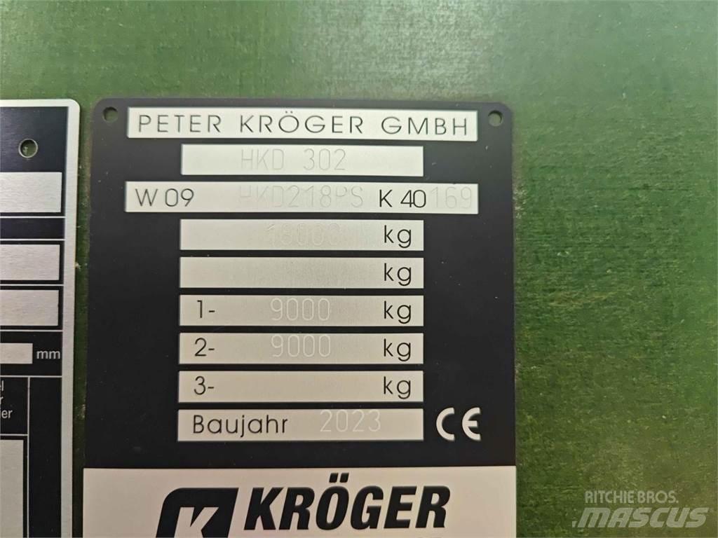 Kröger HKD 302 Przyczepy wywrotki