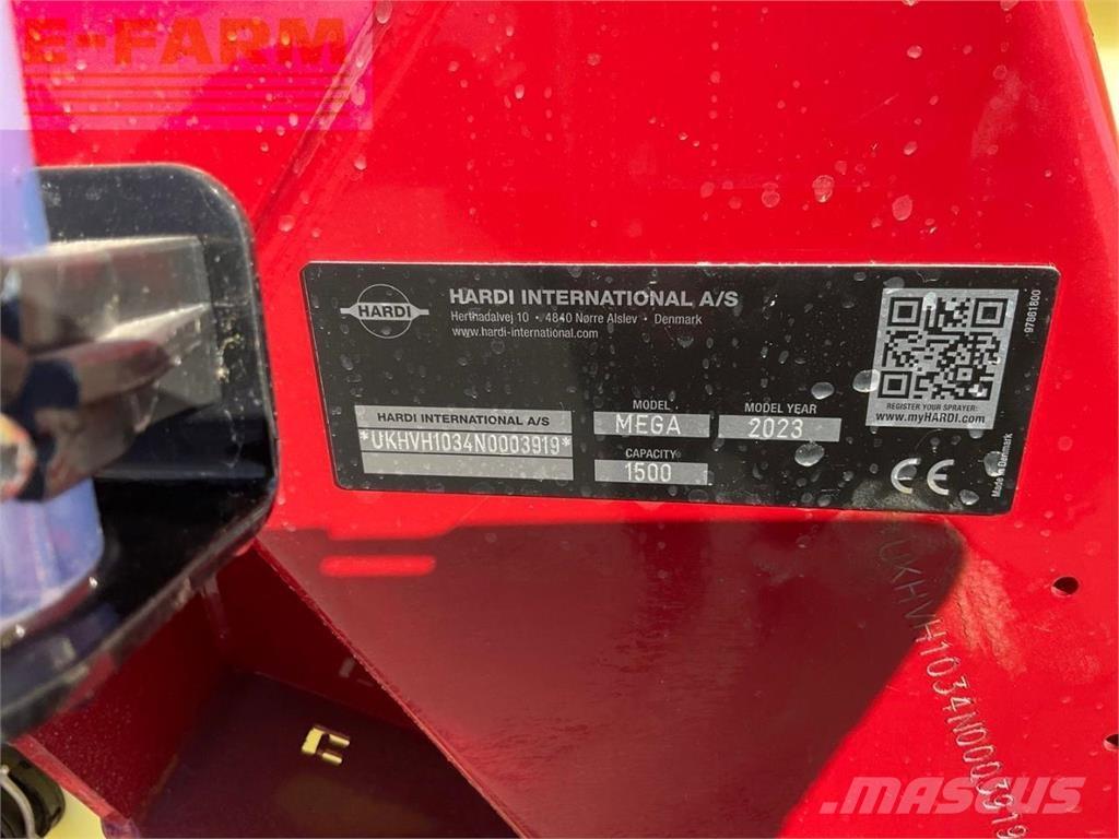 Hardi Mega 1500 Opryskiwacze zaczepiane