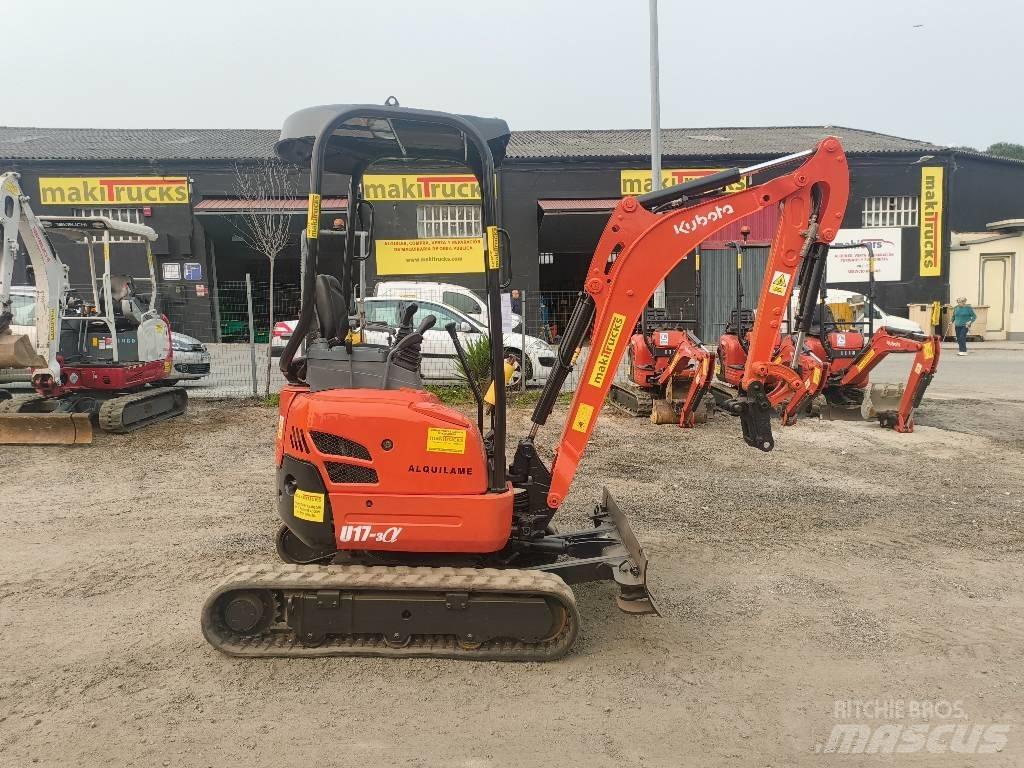 Kubota U 17-3 Minikoparki