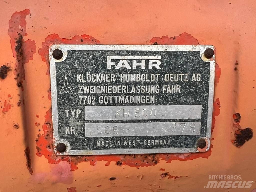 Deutz-Fahr KH 500 DN Zgrabiarki i przetrząsacze