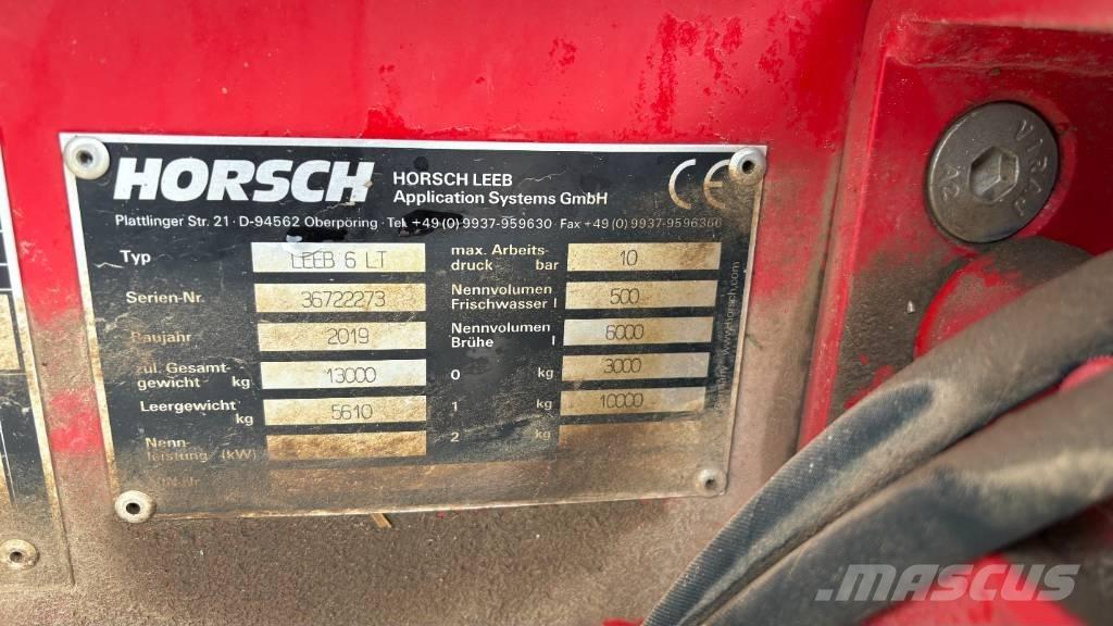 Horsch Leeb 6 LT Opryskiwacze zaczepiane