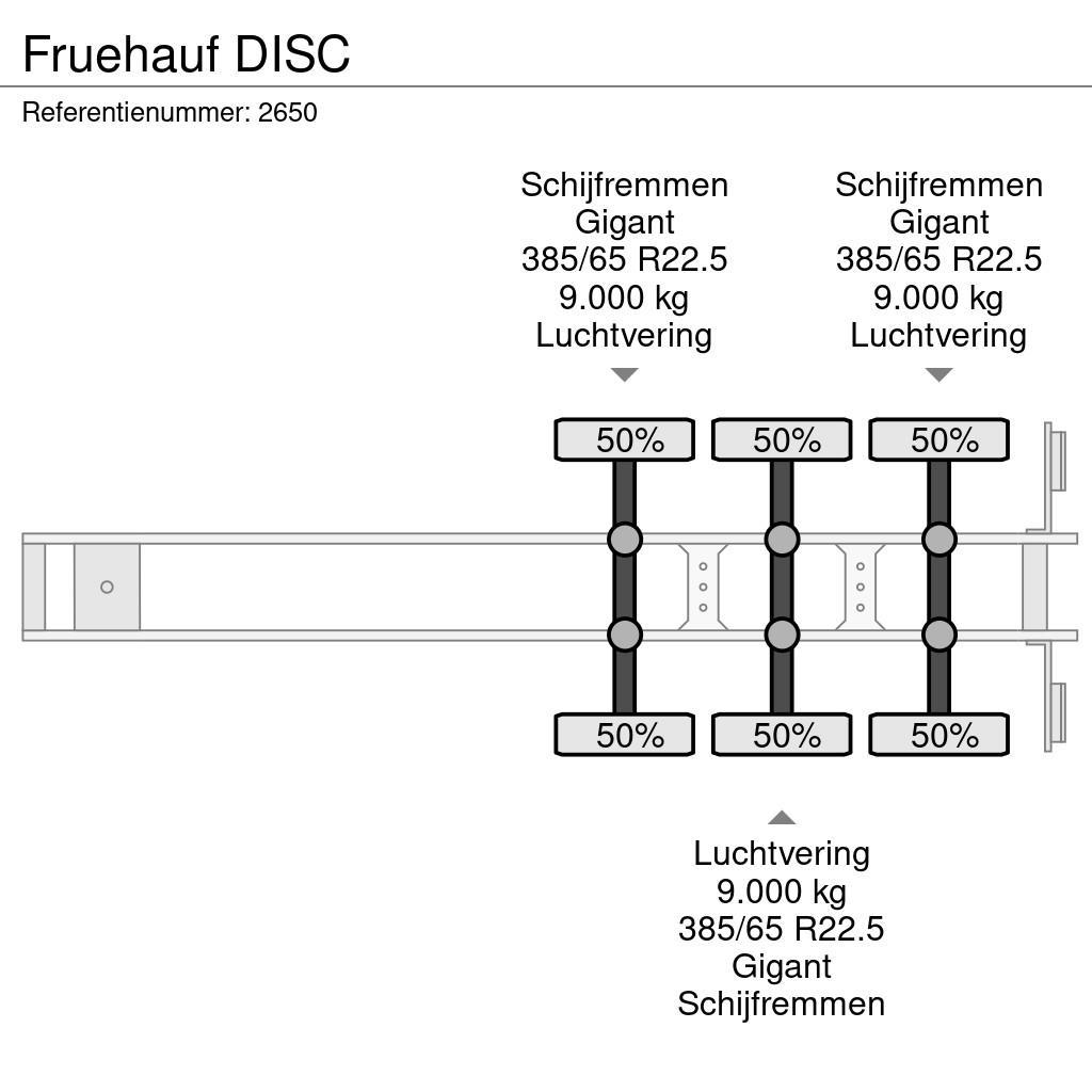 Fruehauf DISC Naczepy firanki