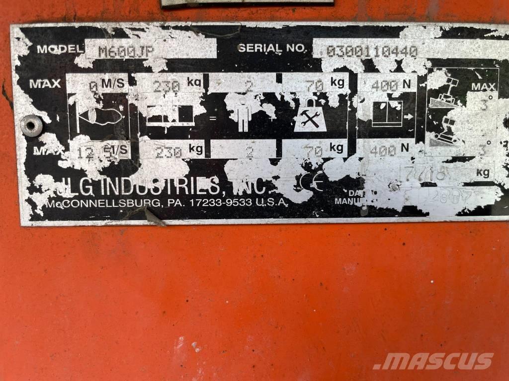 JLG M 600 JP Podnośniki przegubowe