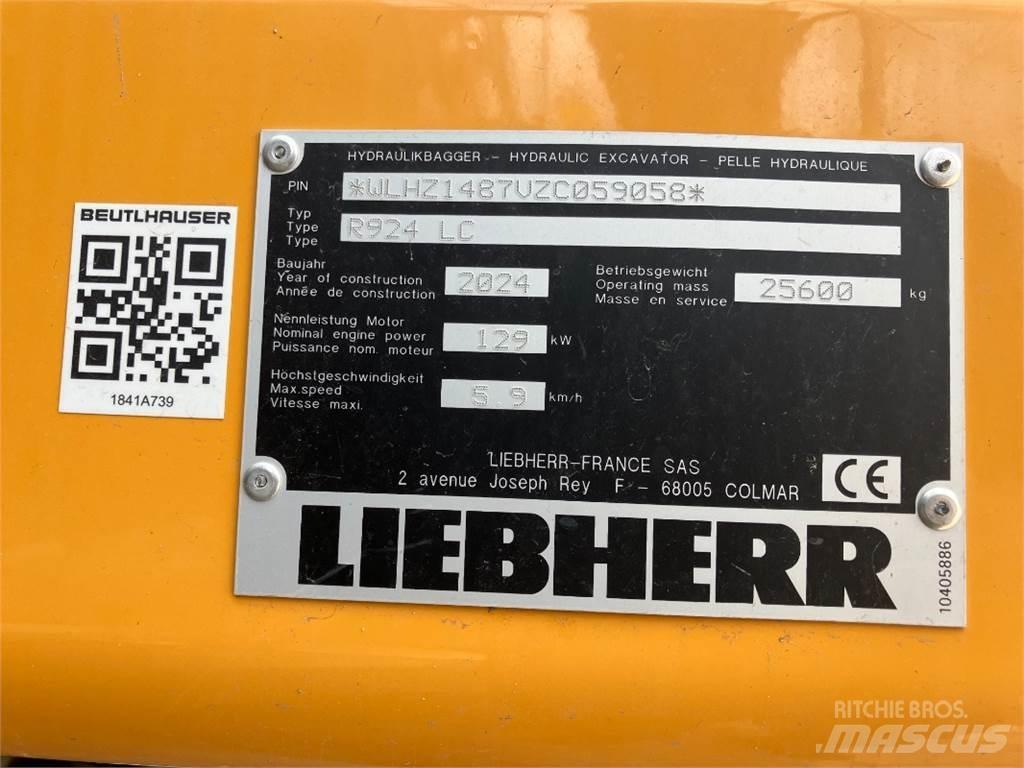 Liebherr R924 Koparki gąsienicowe