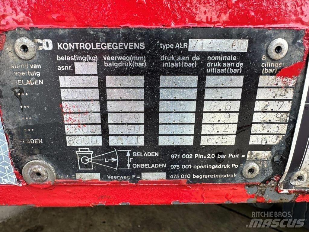 Jumbo MV 160 L Platformy / Naczepy z otwieranymi burtami