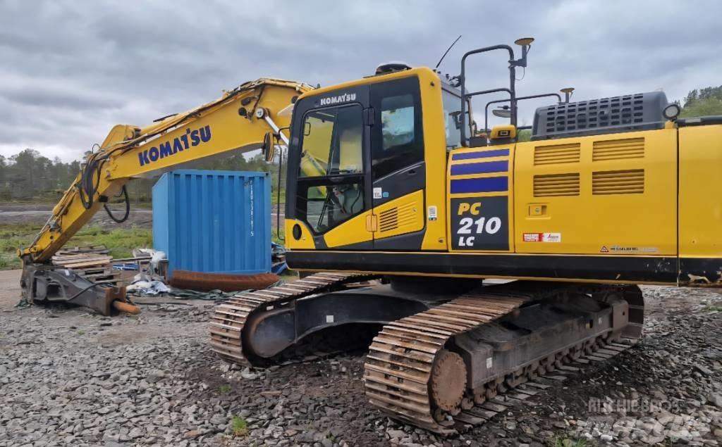Komatsu PC 210 LC Koparki gąsienicowe