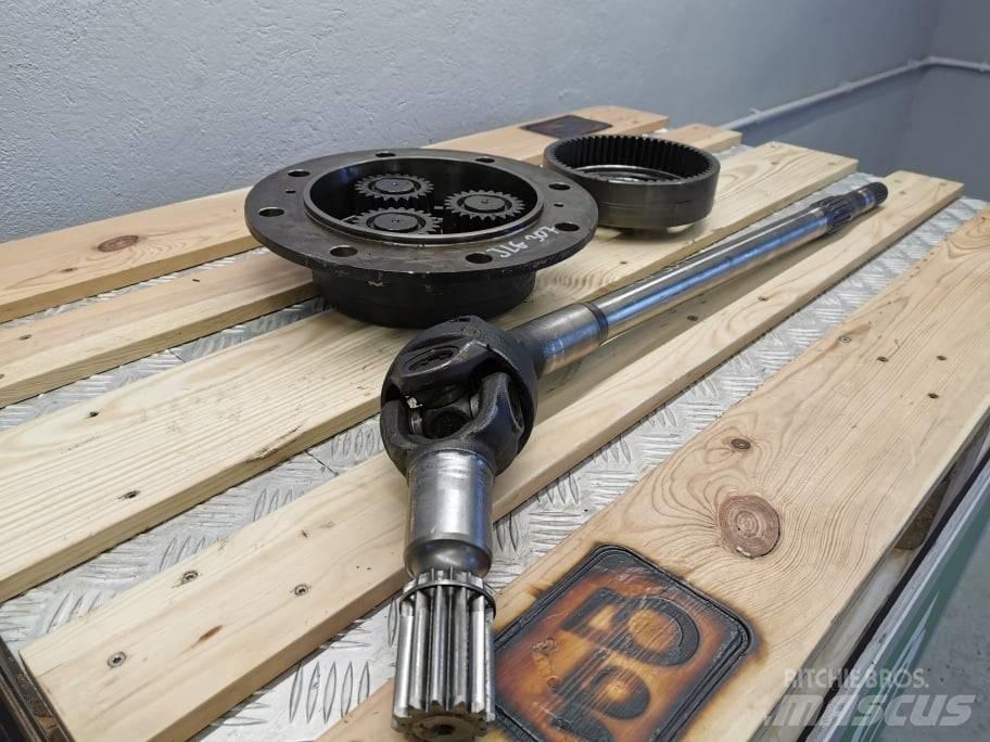JLG 307 portal axle Mosty, wały i osie