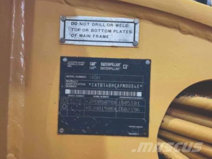 CAT 140 H Równiarki