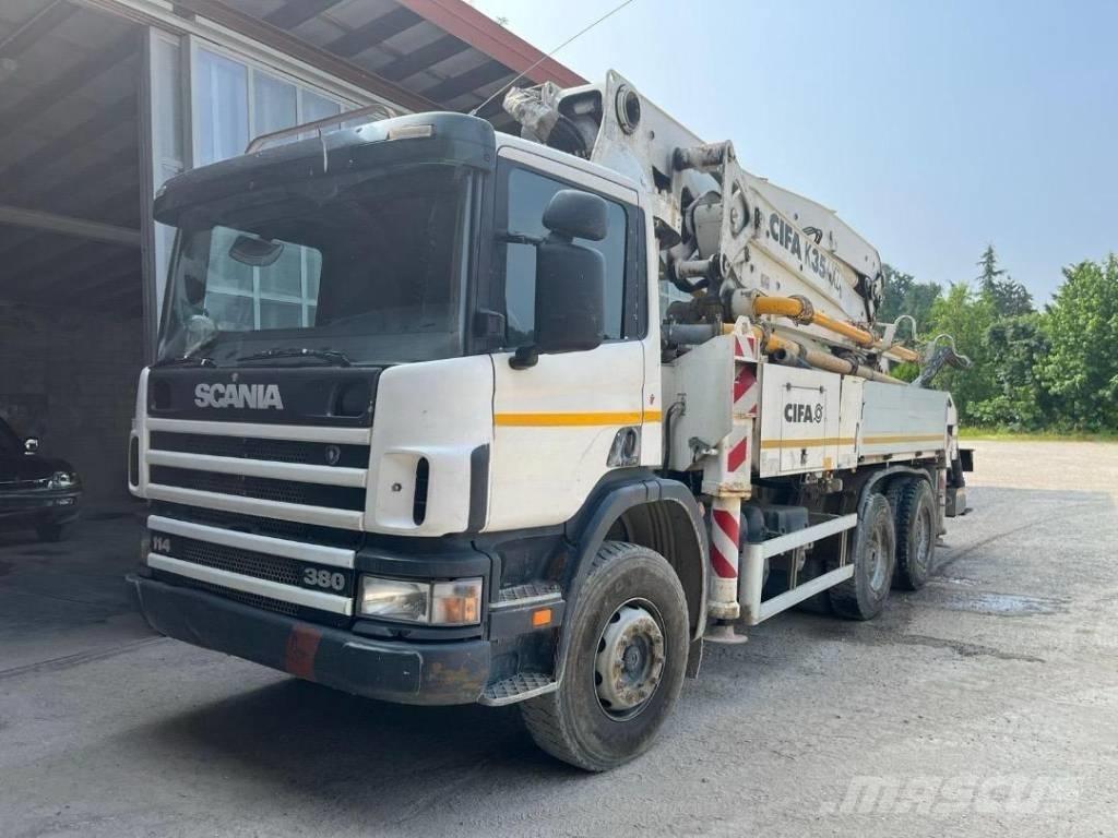 Scania P 114-380 Samojezdne pompy do betonu