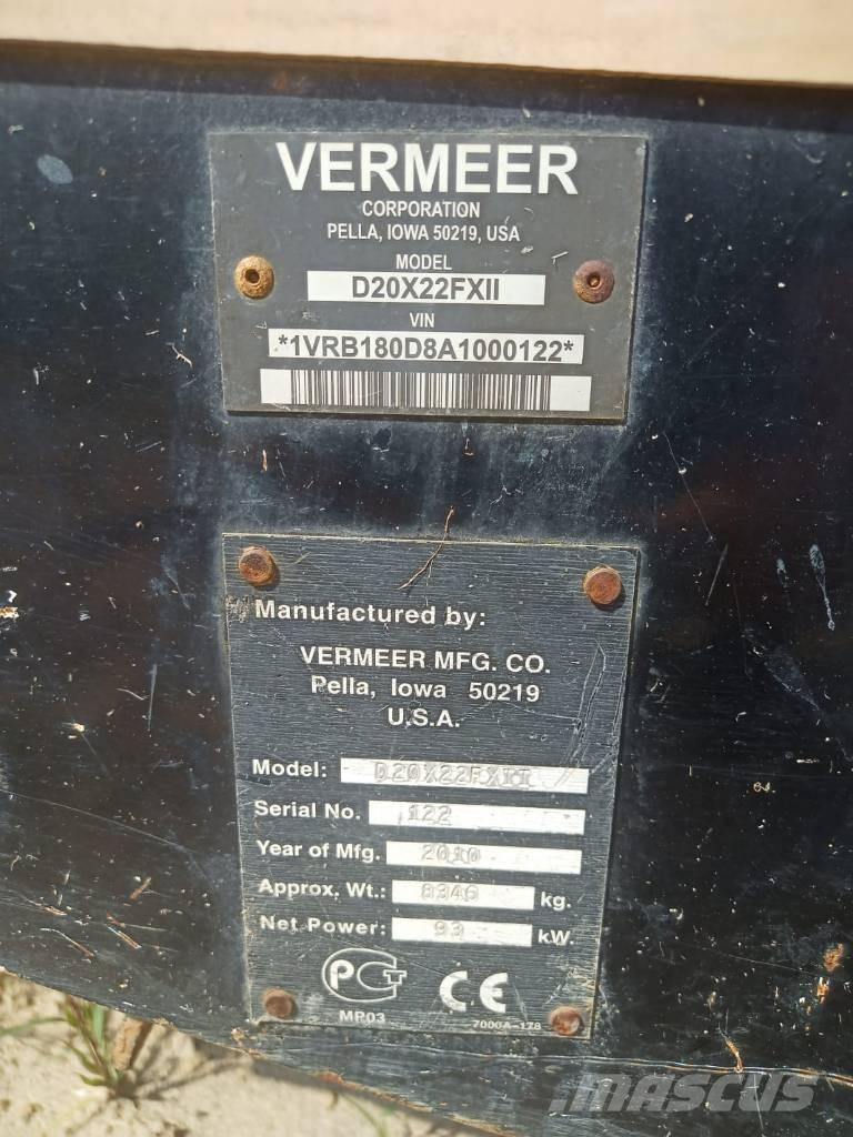 Vermeer 20x22SII Wiertnice horyzontalne
