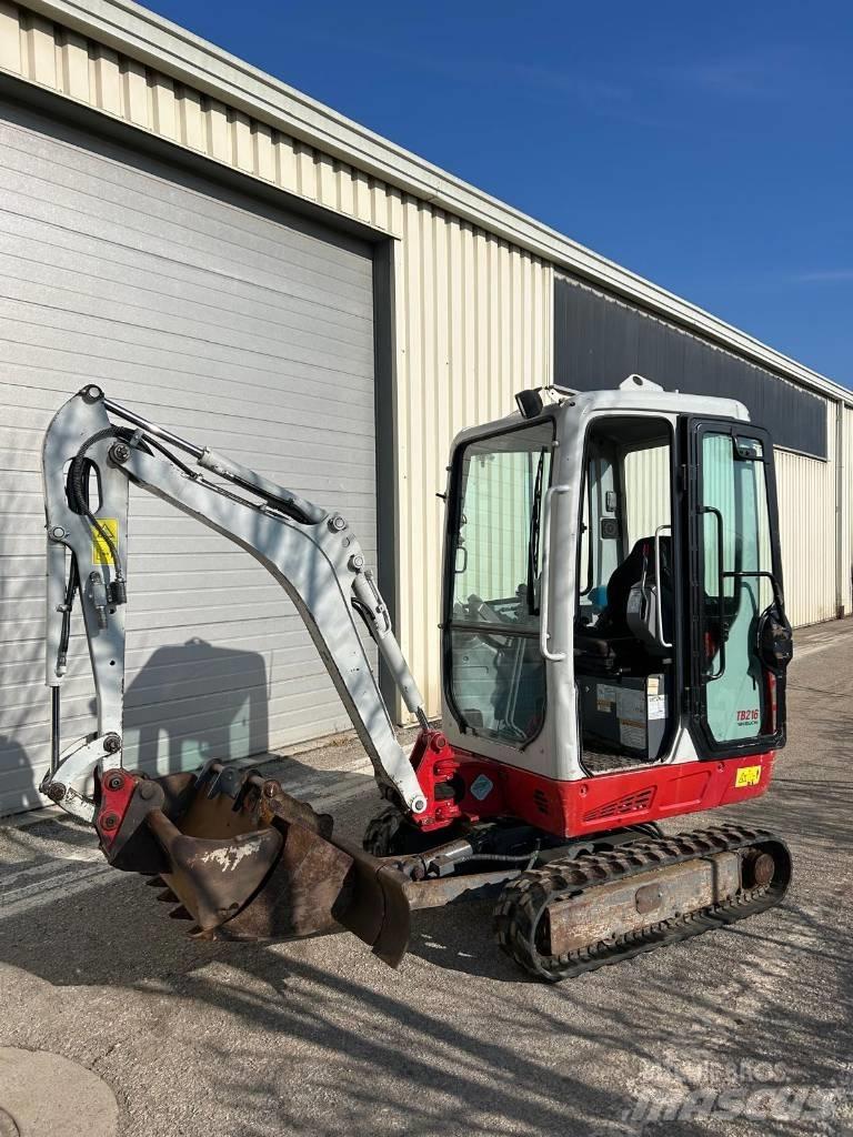 Takeuchi TB216 Minikoparki