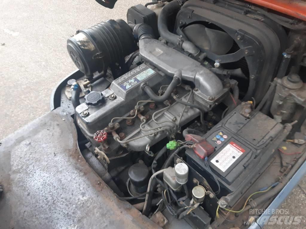 Toyota 6 FDF 25 Wózki Diesla