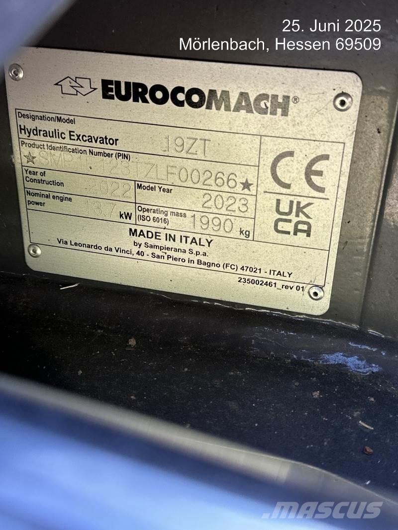 Eurocomach 19ZT Minikoparki