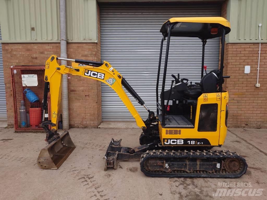 JCB 18 Z Minikoparki