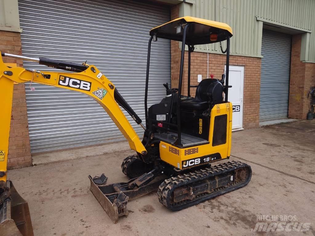 JCB 18 Z Minikoparki