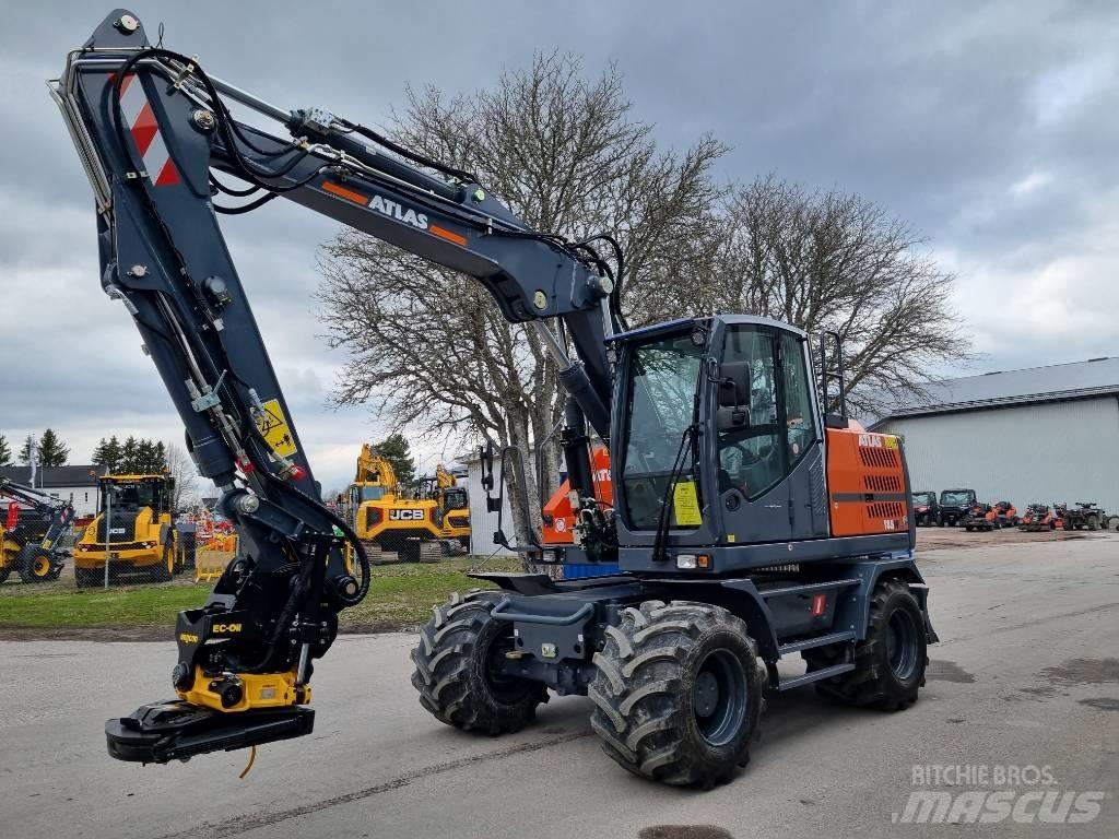 Atlas 185W blue Koparki kołowe