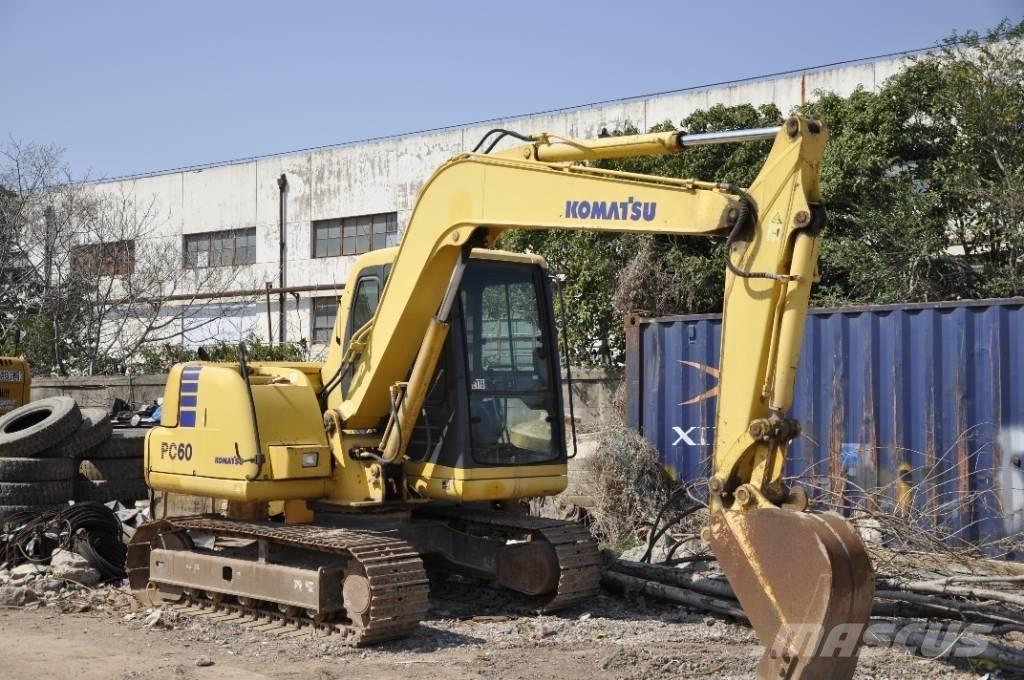 Komatsu PC 60 Koparki gąsienicowe