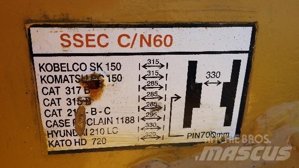 CAT SSEC C/N60 Łyżki do ładowarek