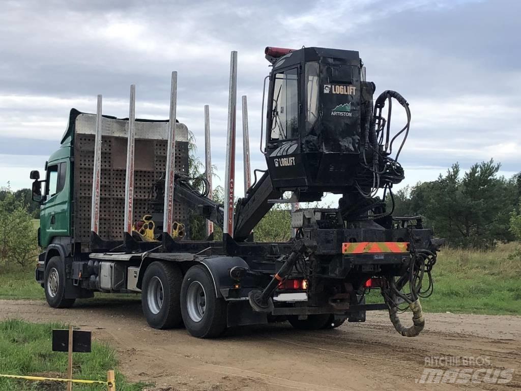 Scania R 480 Samochody do przewozu drewna