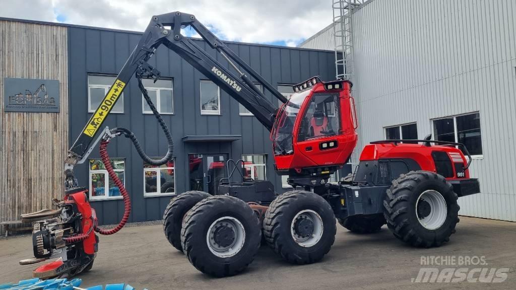 Komatsu 951 Harwestery