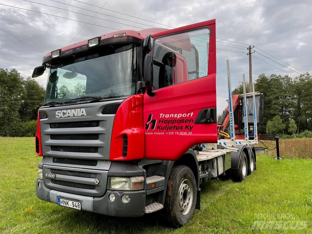 Scania R 500 Samochody do przewozu drewna