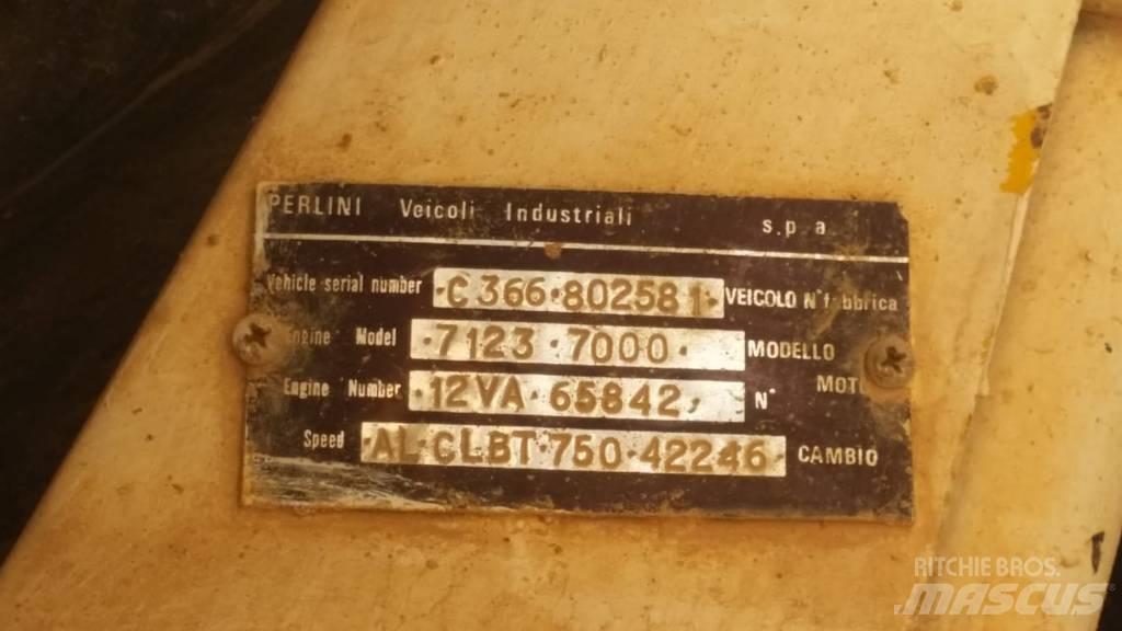 Perlini (ricambi) 366 Wozidła sztywnoramowe