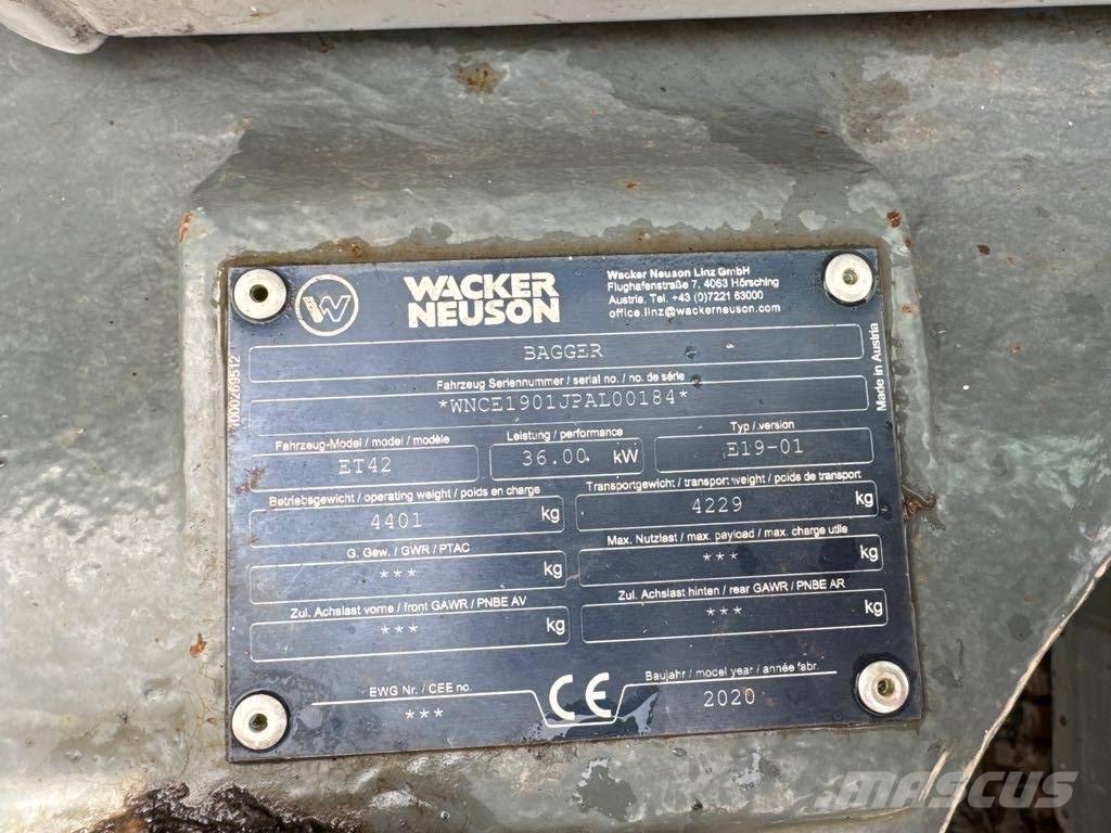 Wacker Neuson ET42 Koparki gąsienicowe