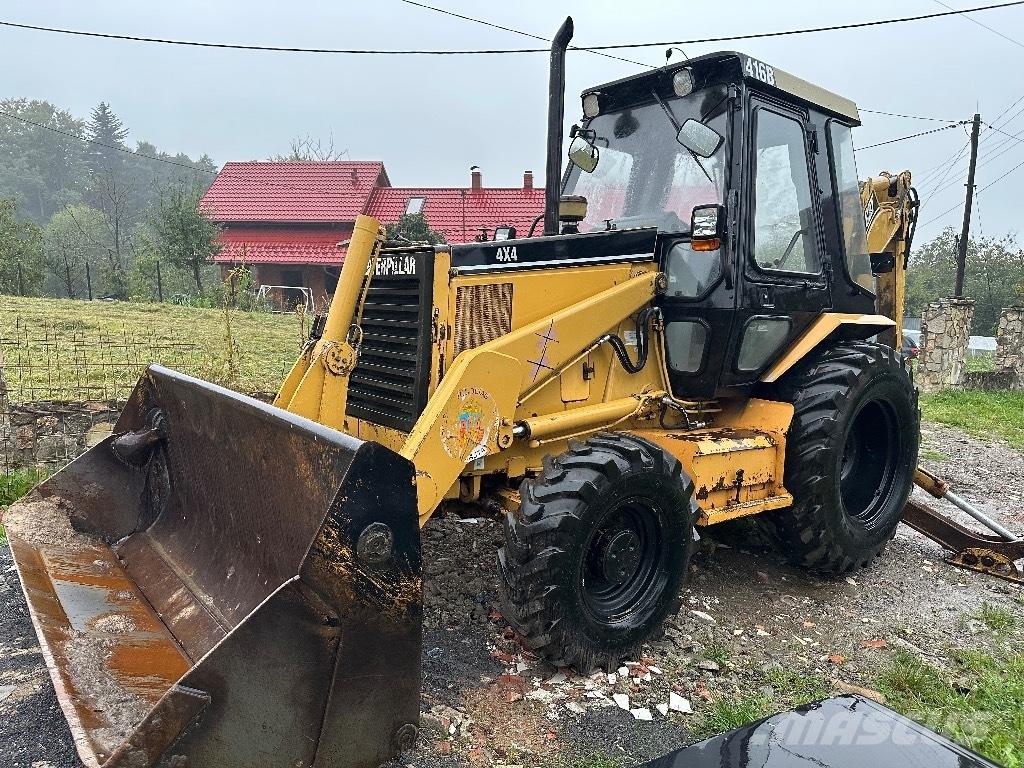 CAT 416B Koparko-ładowarki