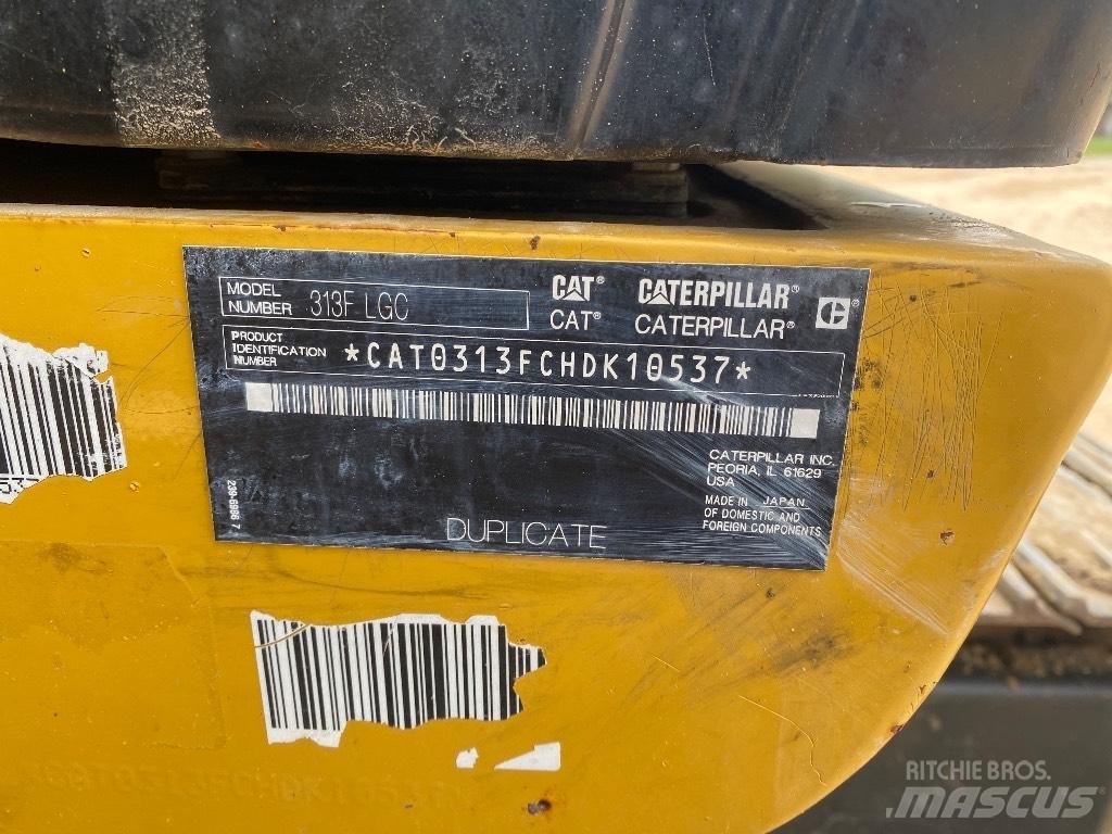 CAT 313 F LGC Koparki gąsienicowe