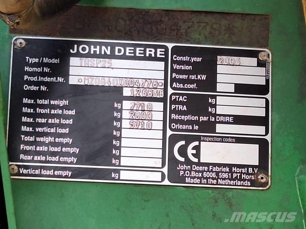 John Deere 840 Opryskiwacze zaczepiane