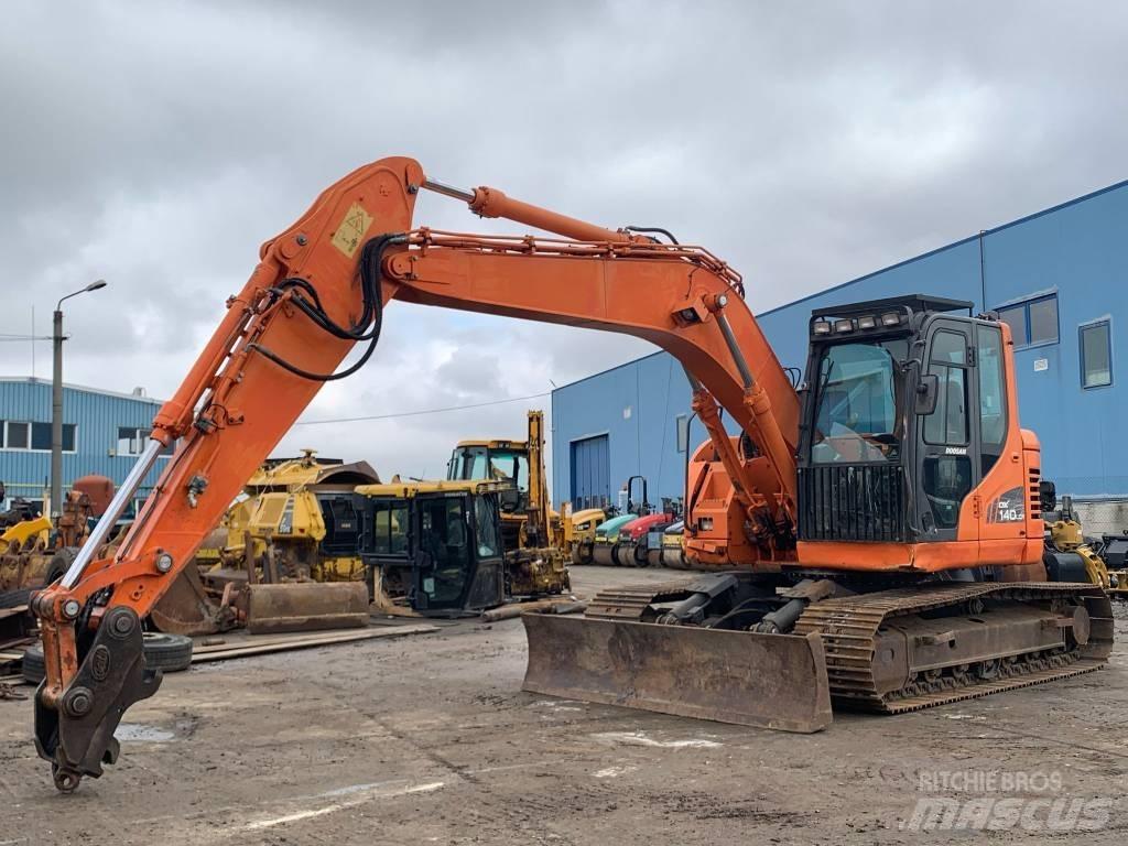 Doosan DX 140 LCR Koparki gąsienicowe