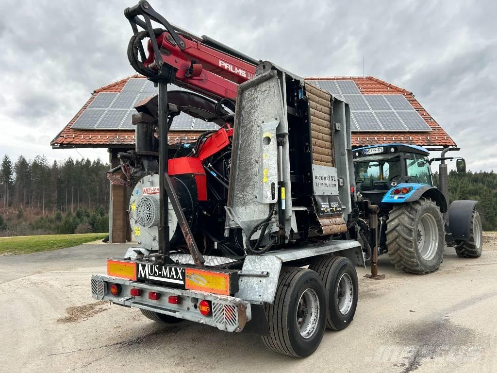 Mus-Max 8XL Łuparki, pilarki i wiórkarki
