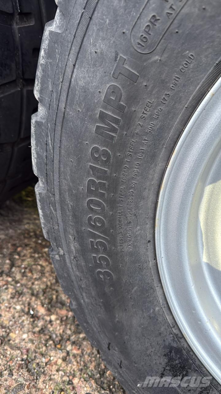 Brantner TA8040 Przyczepy wywrotki