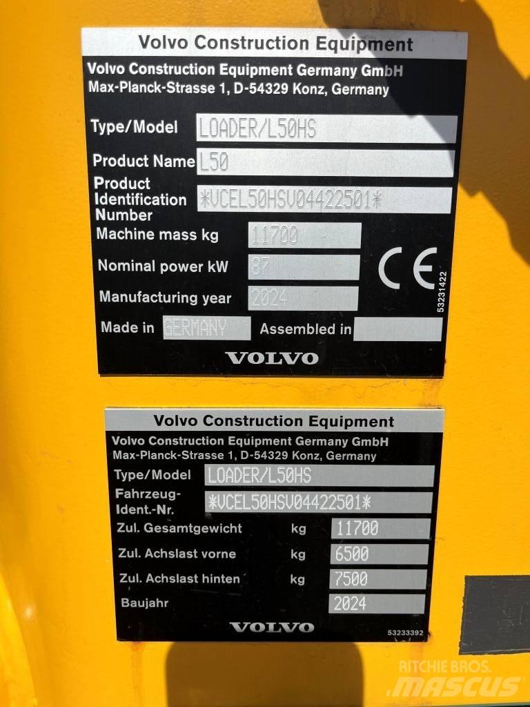 Volvo L50H Ładowarki kołowe