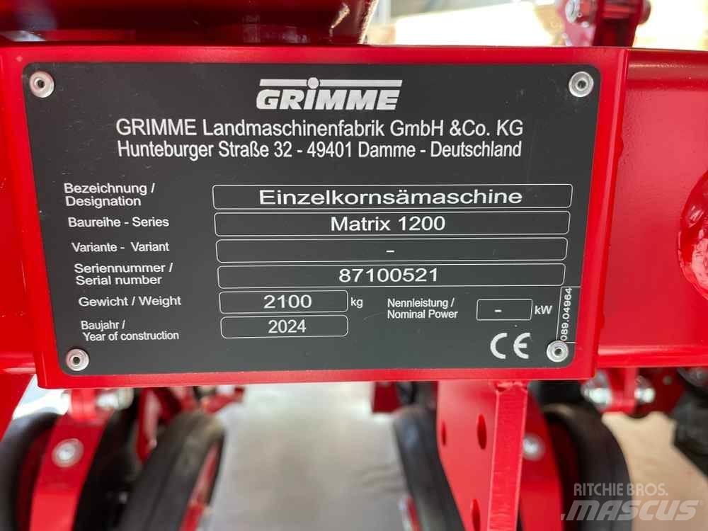 Grimme MATRIX 1200 Maszyny rolnicze - Inne