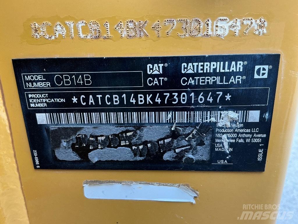 CAT CB 14 B Walce dwubębnowe