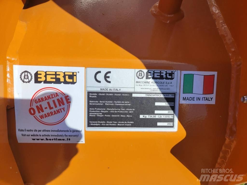 Berti Ekrs/s 250 Kosiarki łąkowe i wykaszarki