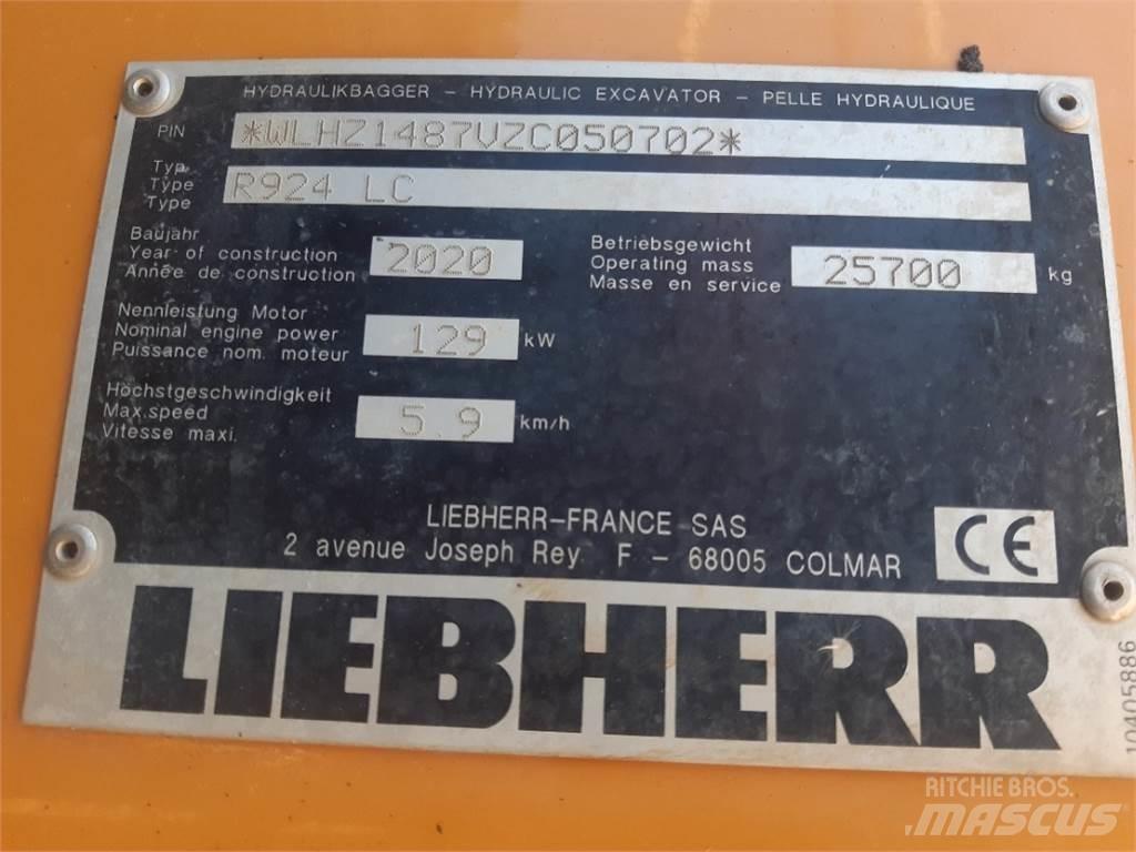 Liebherr R924 Koparki gąsienicowe