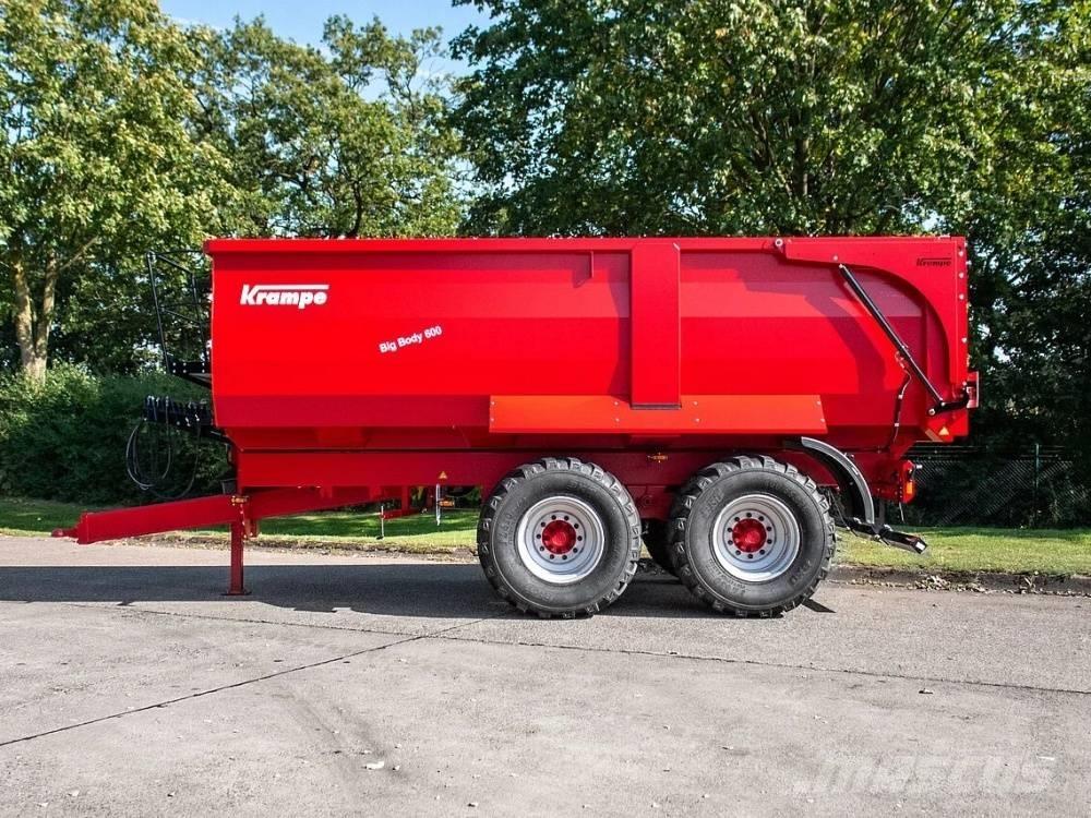 Krampe Big Body 600 Wywrotki rolnicze