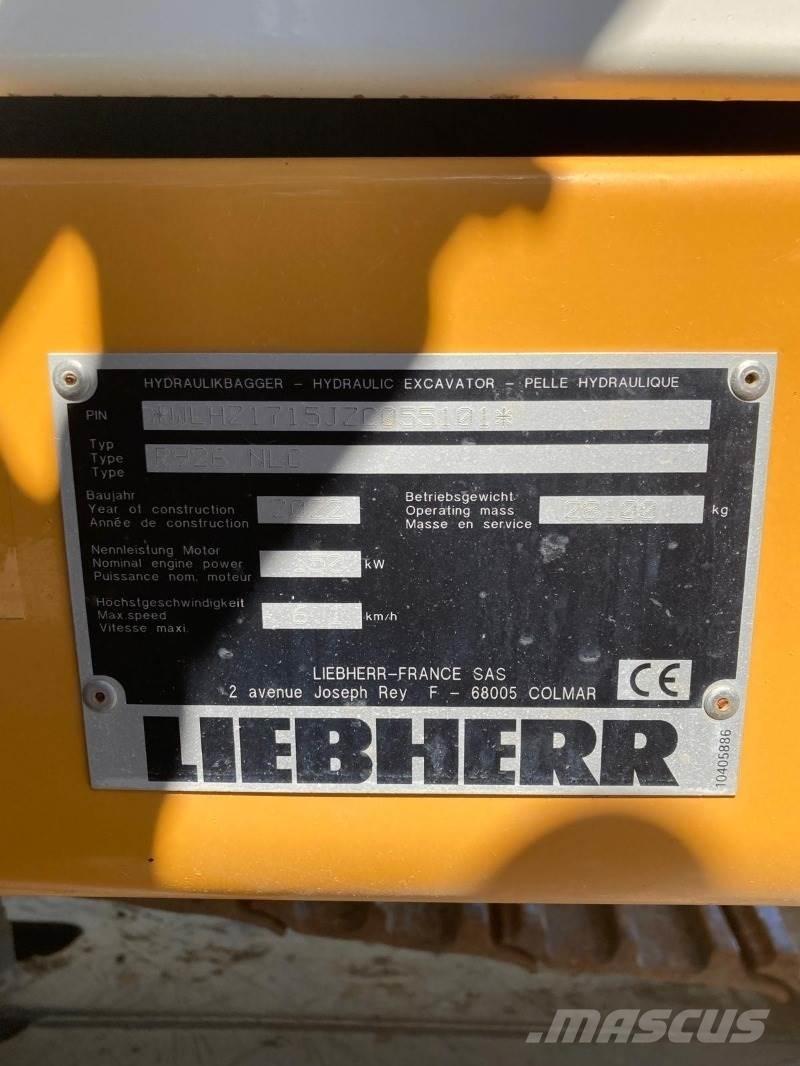 Liebherr R926 Koparki gąsienicowe
