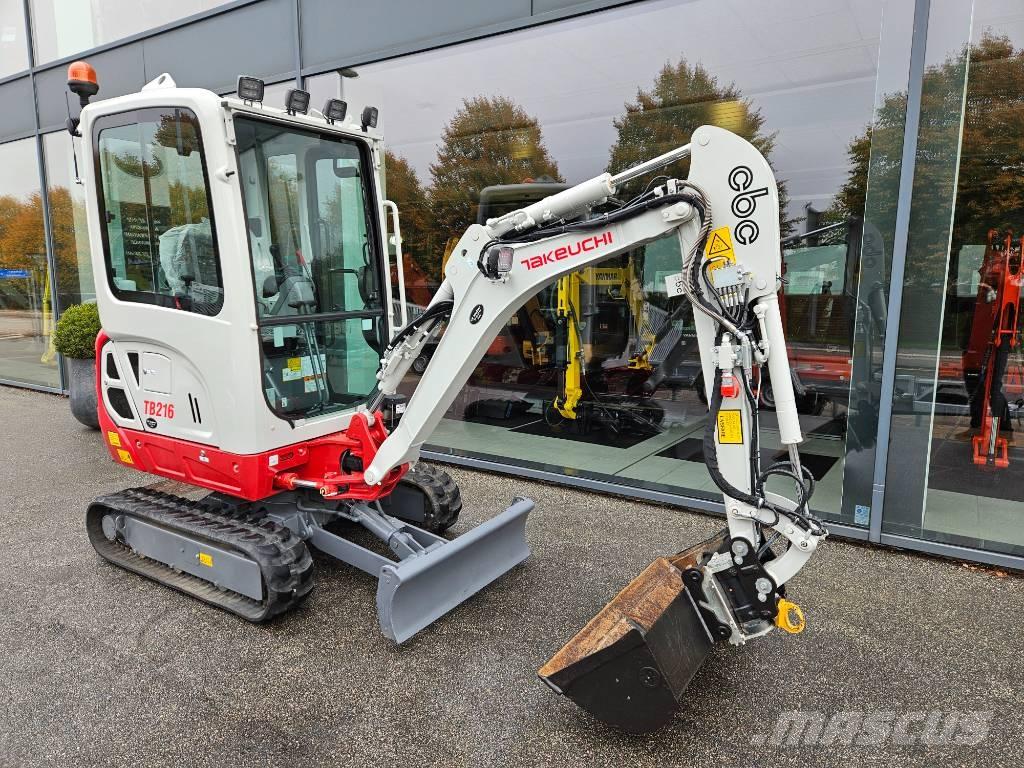 Takeuchi TB 216 Minikoparki