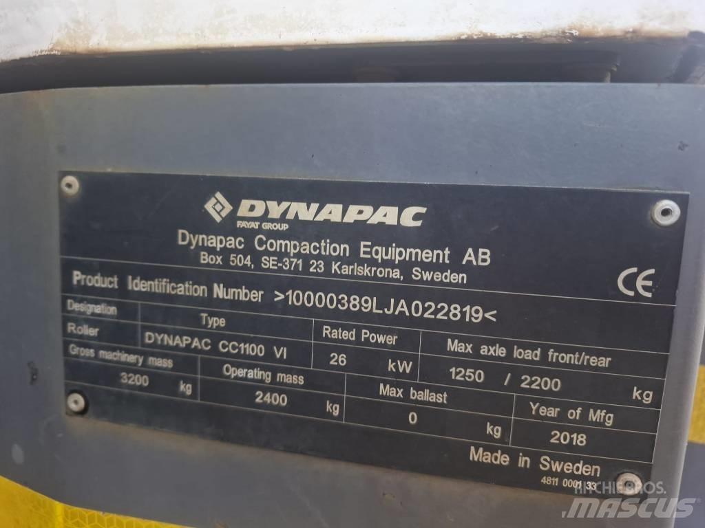 Dynapac CC 1100 VI Walce dwubębnowe